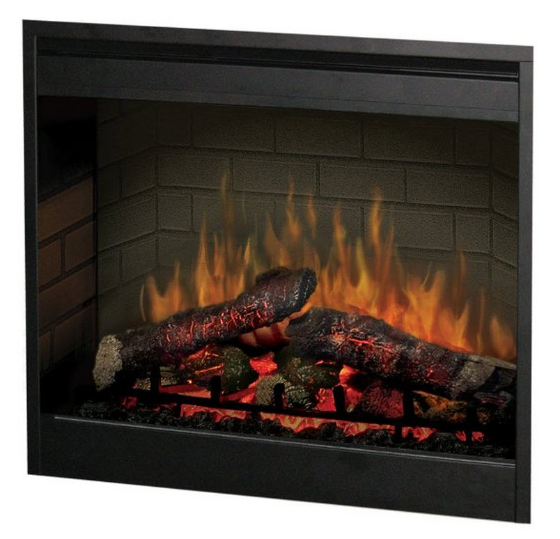 27.4" Dimplex Self Trimming Electric Fireplace Insert