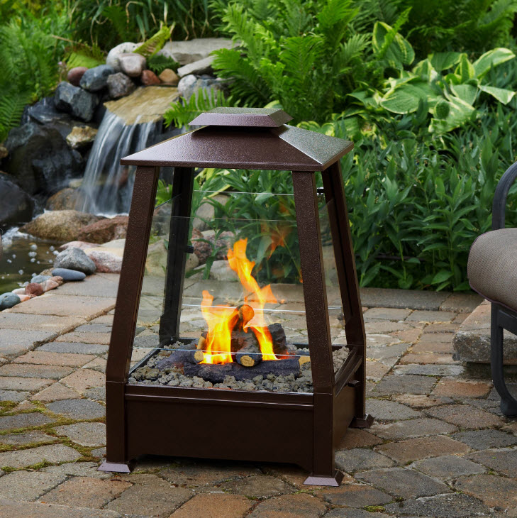 20" Tierra Outdoor/Indoor Fireplace 