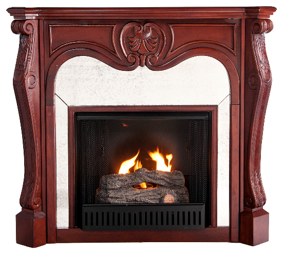 45'' Belmont Cherry Gel Fuel Fireplace