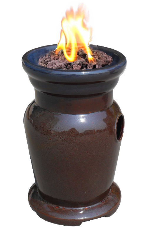 16.5'' Cagney Ceramic Outdoor Gas Firebowl