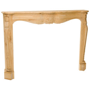 78" Castlehaven Fireplace Surround - Unfinished