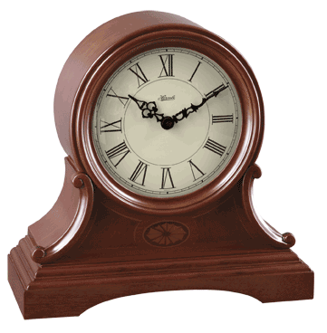 12'' Essex Elegant Cherry Quartz Hermle Mantel Clock