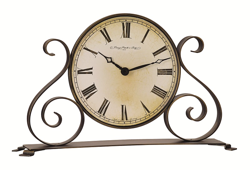 14'' Garland Quartz Hermle Mantel Clock