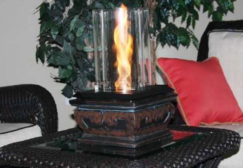 10'' Jasmine Serenity Tabletop Fire Pit
