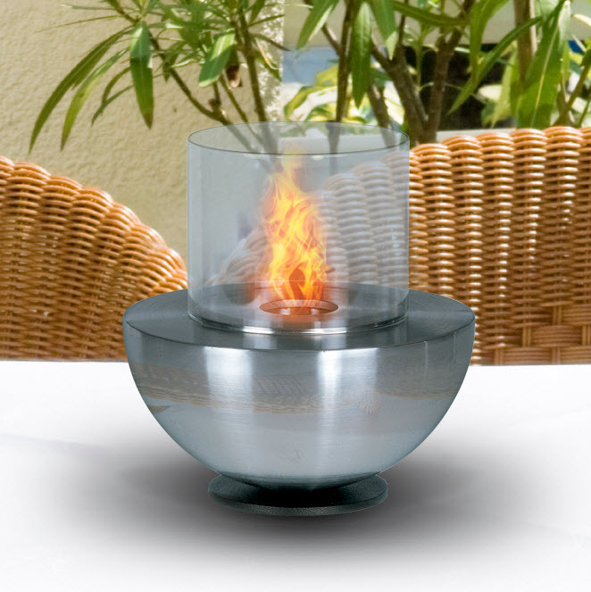 7.8" Spherical Glass Fire