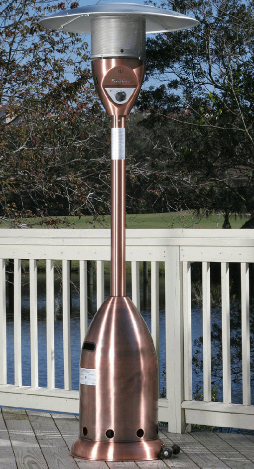 93'' Exige Copper Finish Deluxe Patio Heater