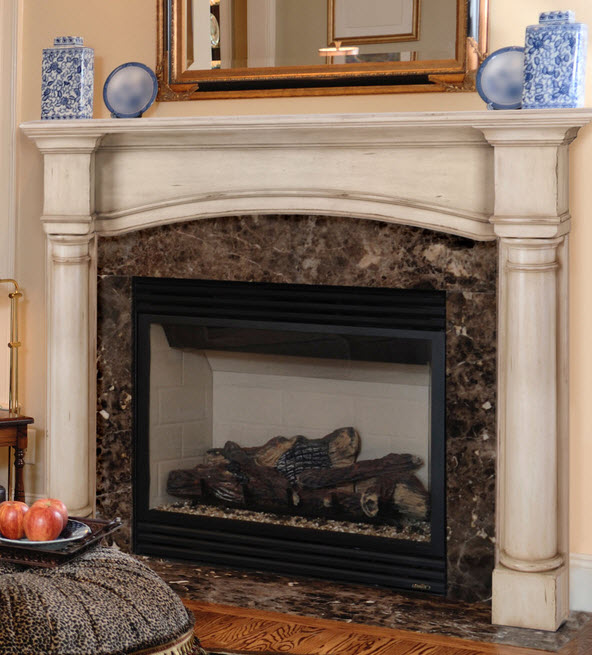 48"/56" The Princeton Fireplace Mantel