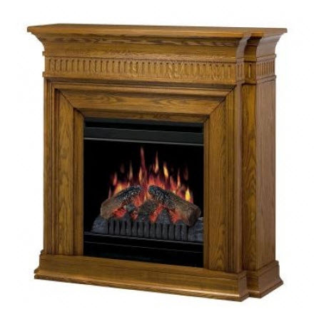 40" Dimplex Troy Oak Electric Fireplace