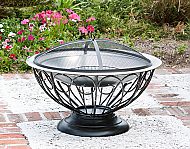 30'' Stainless Steel Urn Fire Pit