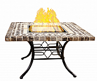 33'' Harmonize Square Outdoor Fire Pit Table