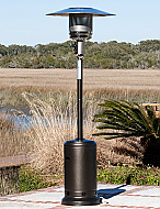 87'' Mocha Finish Commercial Patio Heater