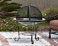 30" Lounge Stainless Steel Outdoor Fire Pit