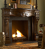 70" Woodard Fireplace Surround