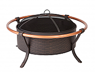 37.4'' Norn Copper Rail Fire Pit