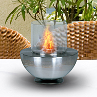7.8" Spherical Glass Fire