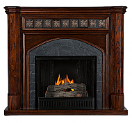 45.5'' Lake Austin Espresso Gel Fuel Fireplace