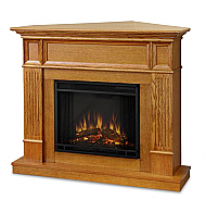 45" Cameron Oak Convertible Electric Fireplace