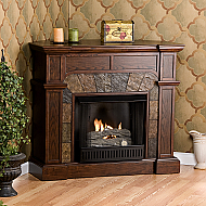45.5'' Holly & Martin Cypress Gel Fireplace-Espresso