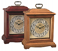 11'' Ashland Classic Oak / Elegant Cherry Quartz Hermle Mantel Clock