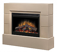 53.6" Dimplex Mason Stone Electric Fireplace