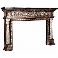 83" King David Fireplace Surround