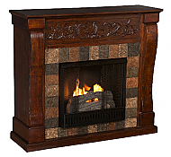 45'' St. Lawrence Espresso Gel Fuel Fireplace