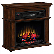 32'' Bennington Premium Walnut Infrared Electric Fireplace