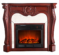 45'' Holly & Martin Burbank Electric Fireplace-Cherry
