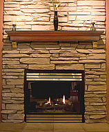 60"/ 72" The Ashland Mantel Shelf