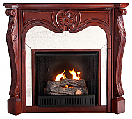 45'' Belmont Cherry Gel Fuel Fireplace