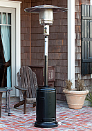87'' Black Powder Coated Standard Patio Heater
