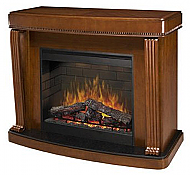 51" Dimplex Bel Aire Pecan Purifire Electric Fireplace