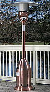 93'' Exige Copper Finish Deluxe Patio Heater