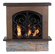 30" Aspen Portable Indoor / Outdoor Gel Fuel Fireplace