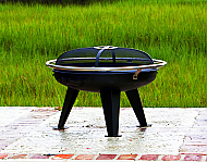 25'' Colony Steel Outdoor Fire Pit
