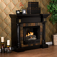 44.5" Holly & Martin Weatherford Convertible Gel Fireplace-Black