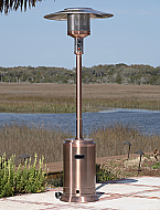 89'' Lotus Copper Finish Commercial Patio Heater