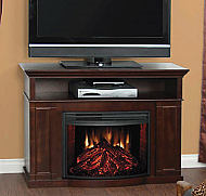 47" Sheppard Media Electric Fireplace
