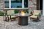 Fire Pit With Optional Wind Guard