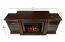 Espresso Electric Fireplace Dimensions