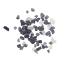 Smokey Grey & White Fireglass