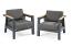 Darien Teak Chat Chairs