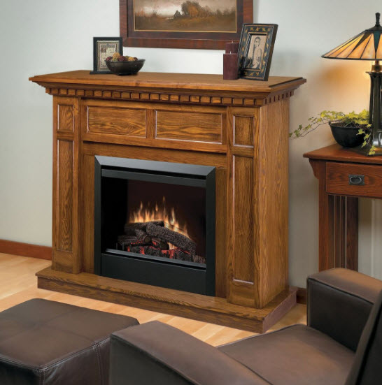 48.25" Dimplex Caprice Oak Electric Fireplace