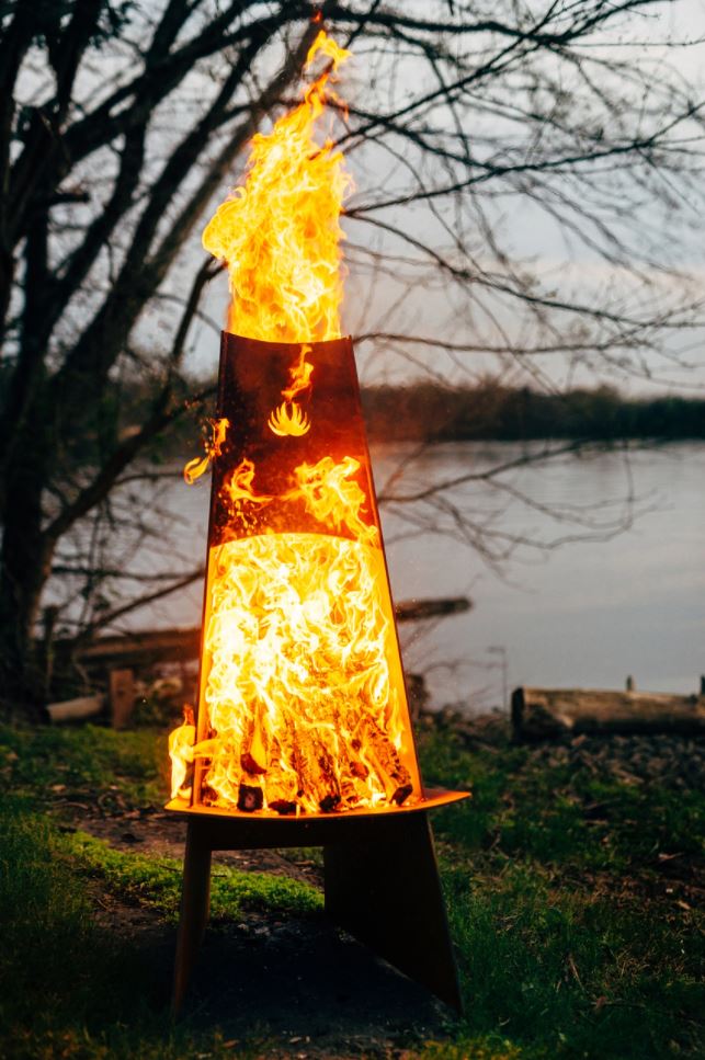 48" Vesuvius Outdoor Fire Pit 