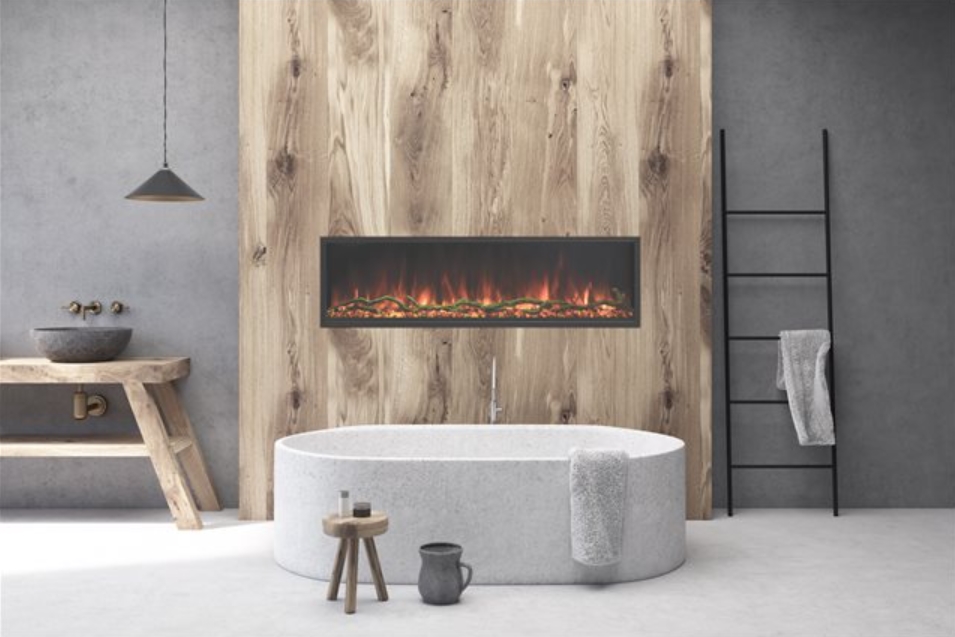 56" Landscape Pro Slim Built-In Electric Fireplace