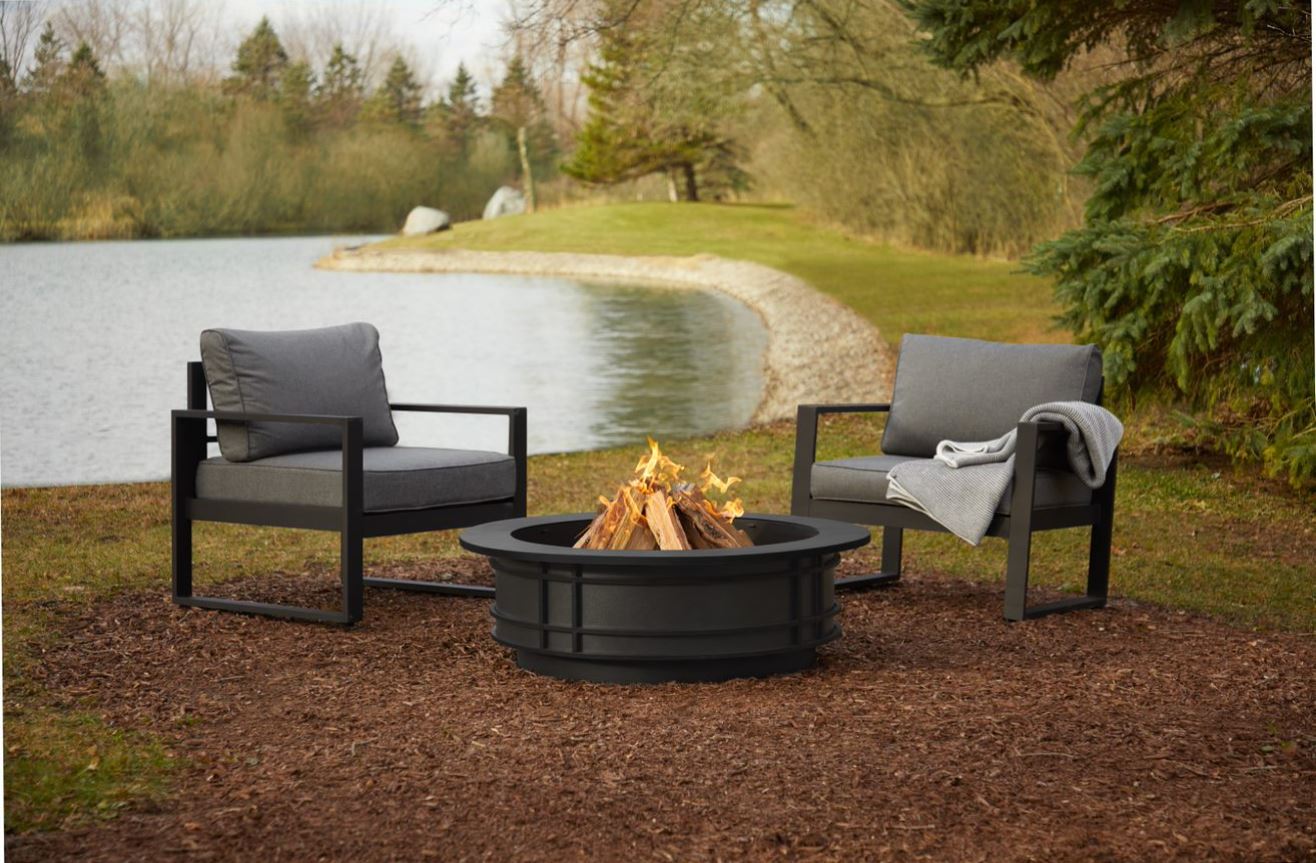 41" Leonard Wood Burning Fire Pit