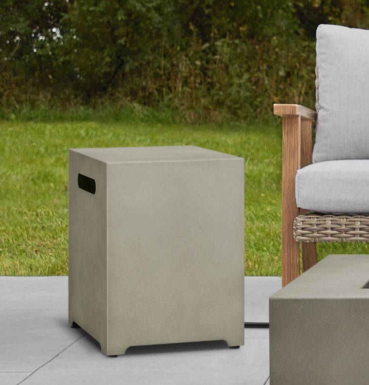 Mist Gray Propane Tank Cover Mist Gray Propane Tank Cover