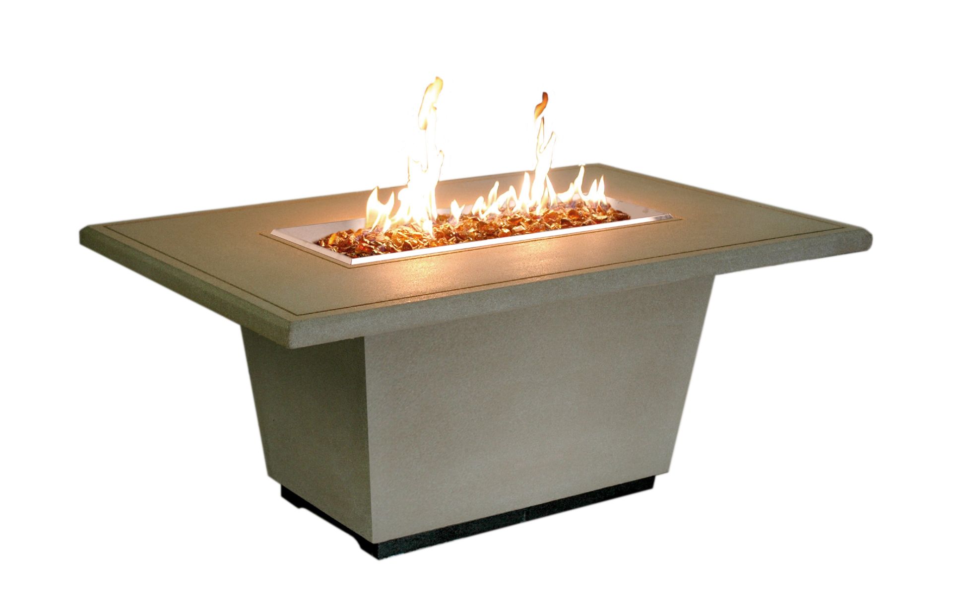 54" Cosmopolitan Rectangle Firetable