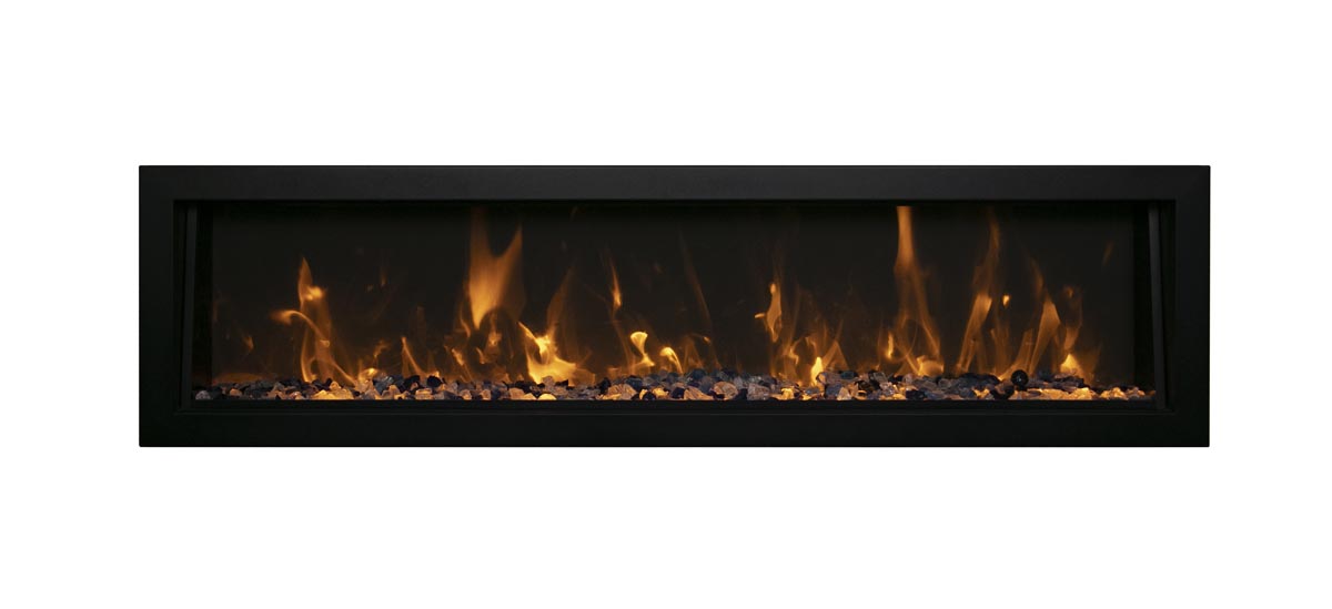 72" Amantii Electric Deep Smart Built-in Electric Fireplace