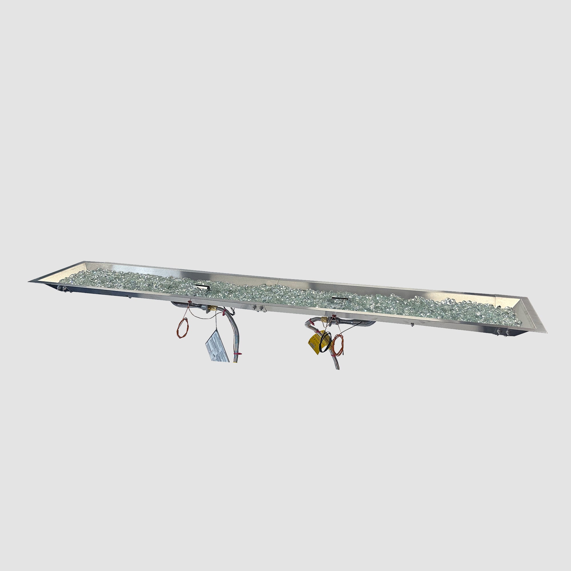 72" Crystal Fire Plus Linear Gas Burner